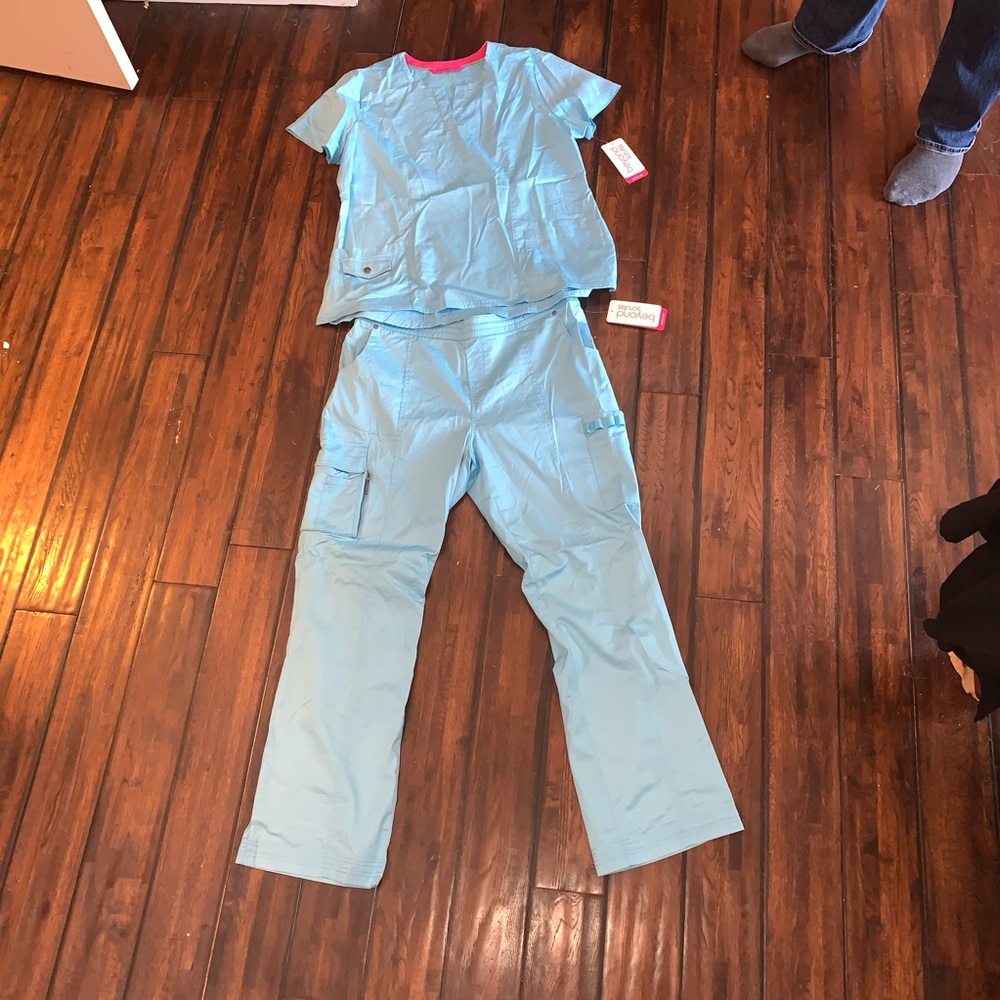 Top and Bottom Scrub Set